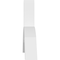 Ekena Millwork Archdale Architectural Grade PVC Gable Bracket, 72"W x 21"H x 4"D x 4"F, 7/12 Pitch GBP072X21X0404ARC00 - alternate 2